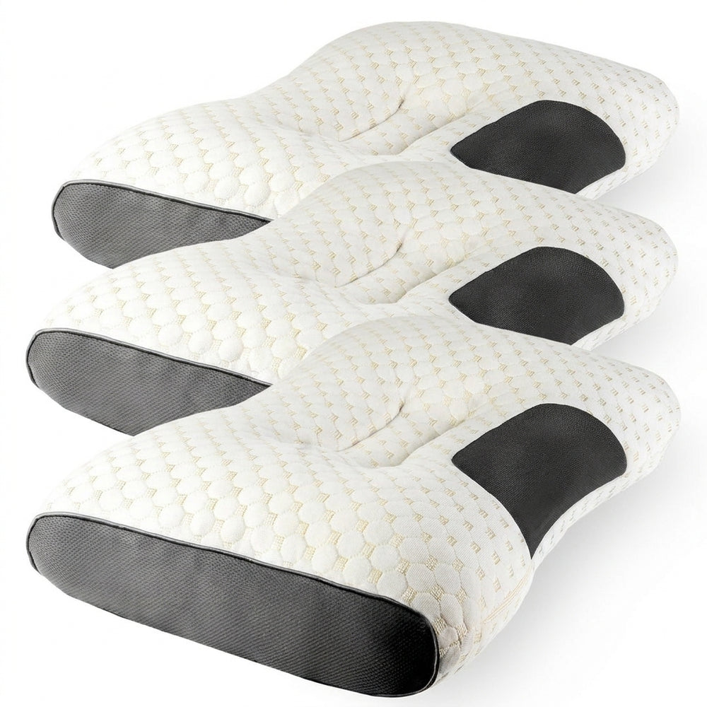 Almohada cervical ortopédica de fibra de soya