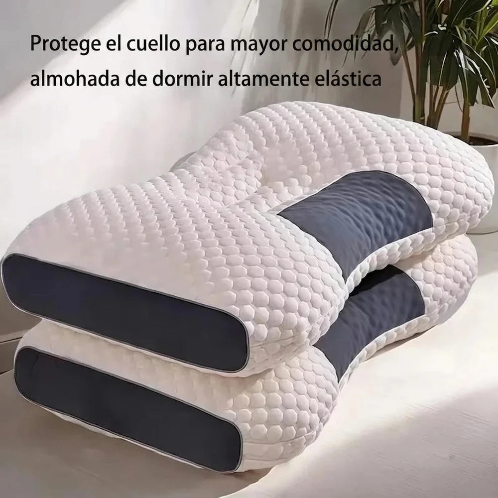Almohada cervical ortopédica de fibra de soya
