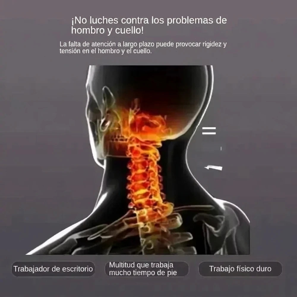 Almohada cervical ortopédica de fibra de soya