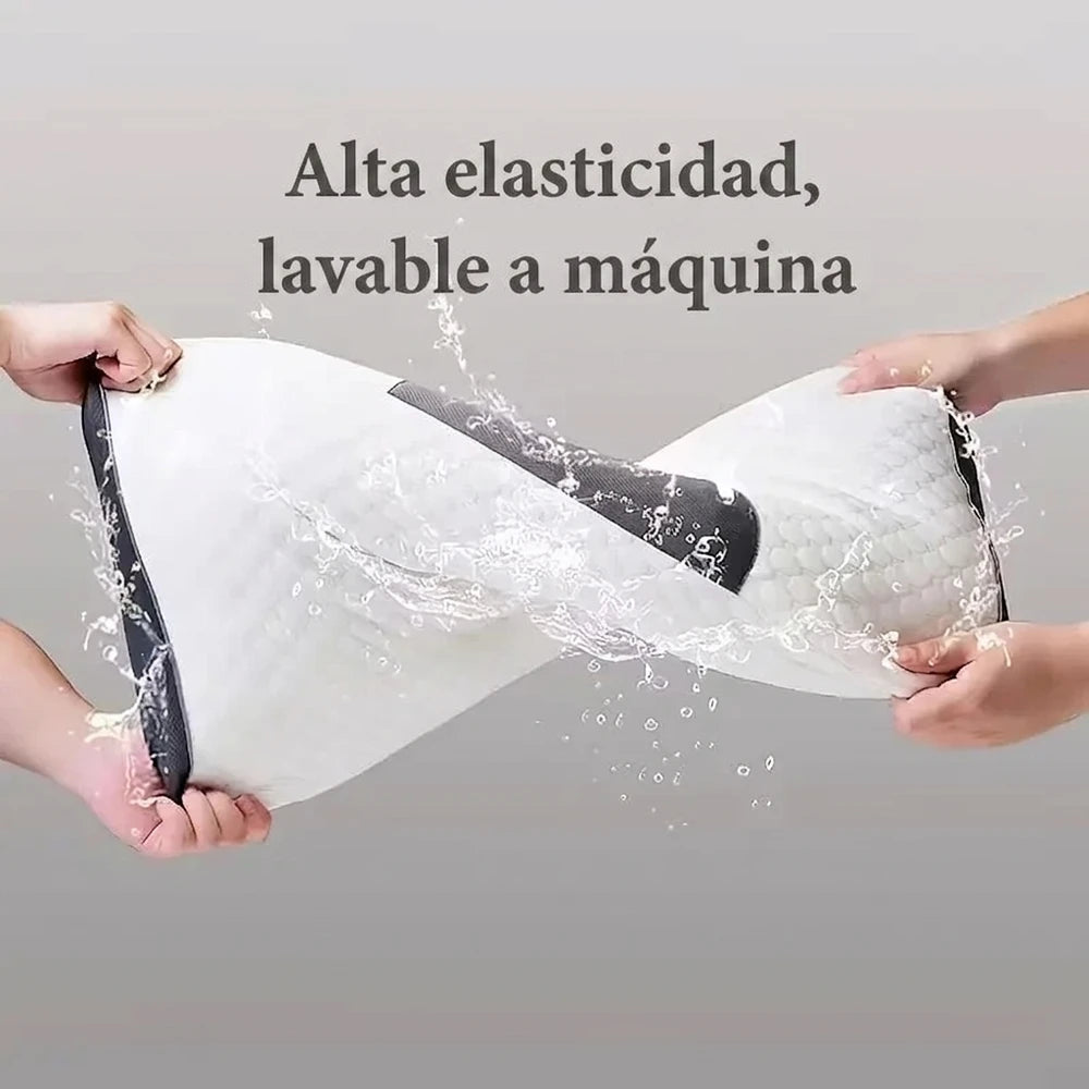 Almohada cervical ortopédica de fibra de soya